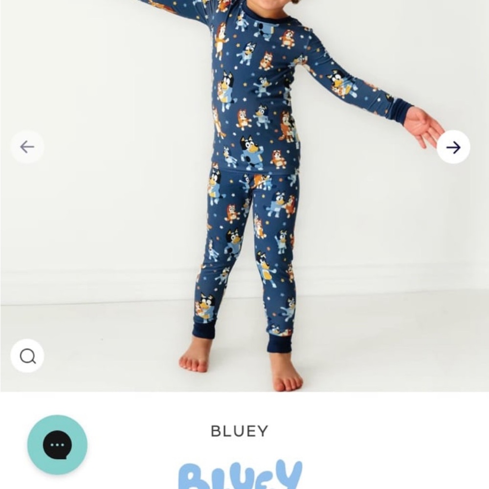 Kids Two Piece Pajama - Blue